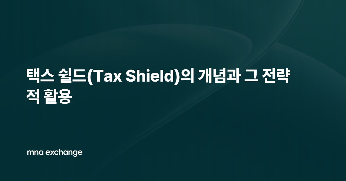 택스 쉴드(Tax Shield)의 개념과 그 전략적 활용